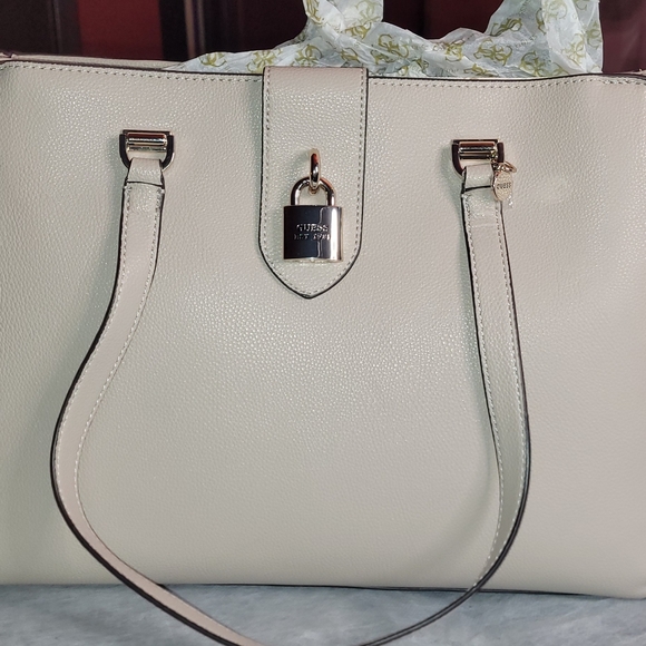 Guess tote bag New  Authentic Gray - Picture 2 of 15